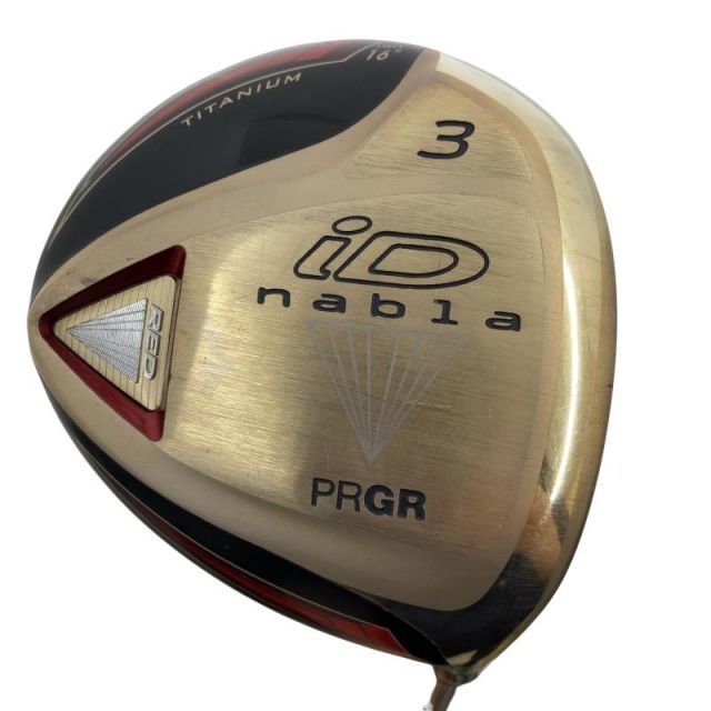 【中古】 プロギア iD nabla RED 3W フェアウェイウッド FW iD nabla RED(フェアウェイ) (フレックスR) メンズ 男性用 右利き 右用 Cランク ゴルフクラブ