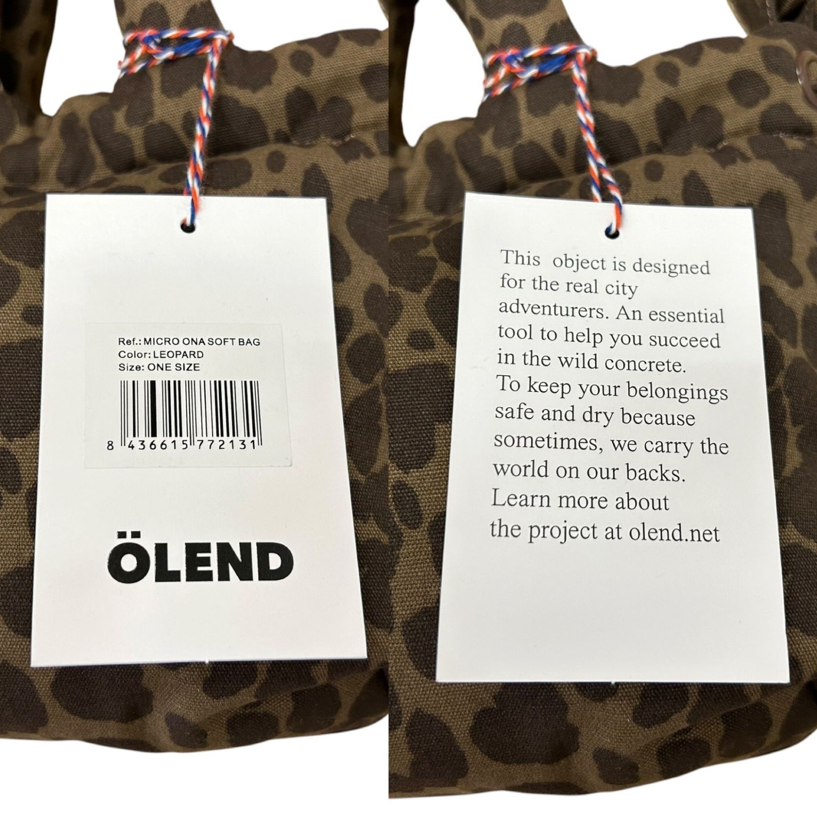 OLEND (オレンド) MICRO ONA SOFT BAG マイクロオナソフトバッグ 