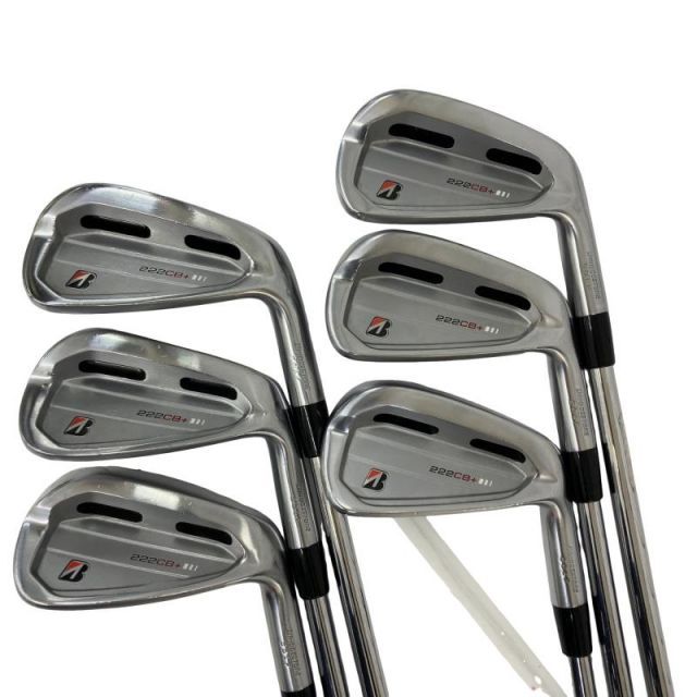 【中古】 ブリヂストン BRIDGESTONE 222CB+ 6S アイアンセット IR NS PRO 950GH neo (フレックスS) メンズ 男性用 右利き 右用 Cランク ゴルフクラブ