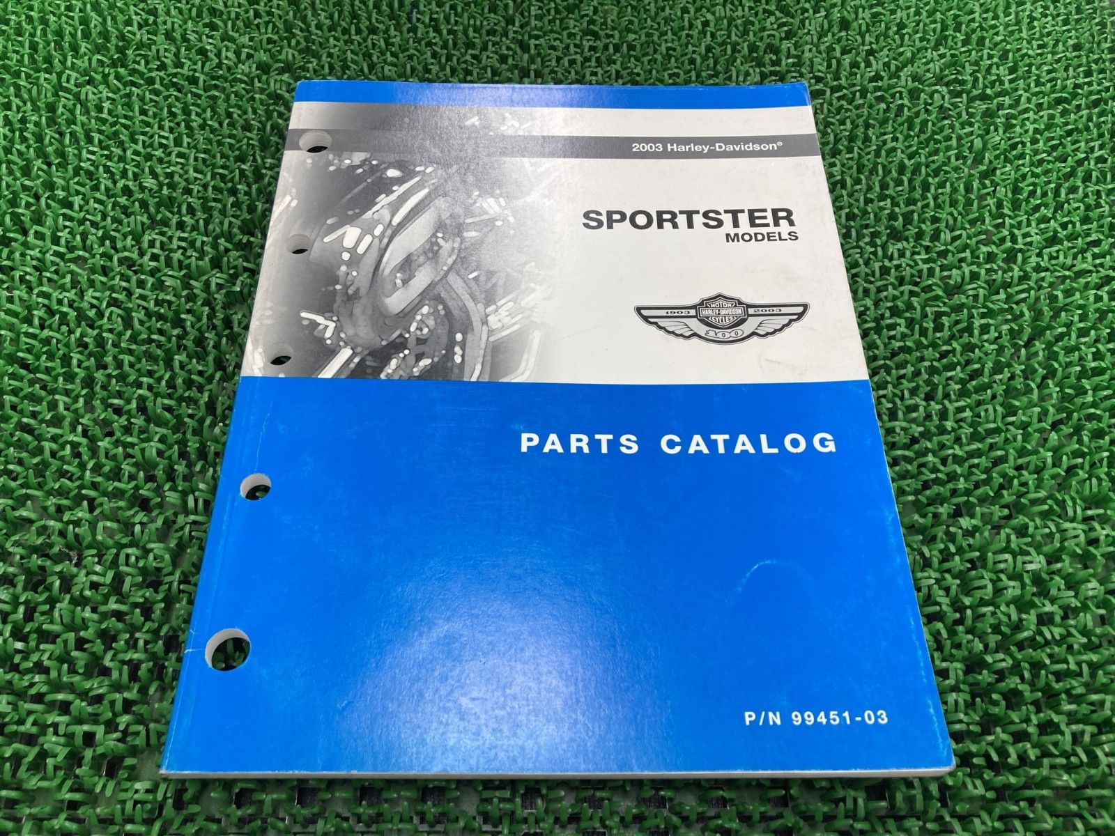 スポーツスター パーツリスト 英語版 ハーレー 正規 中古 2003年モデル XLH883 dT