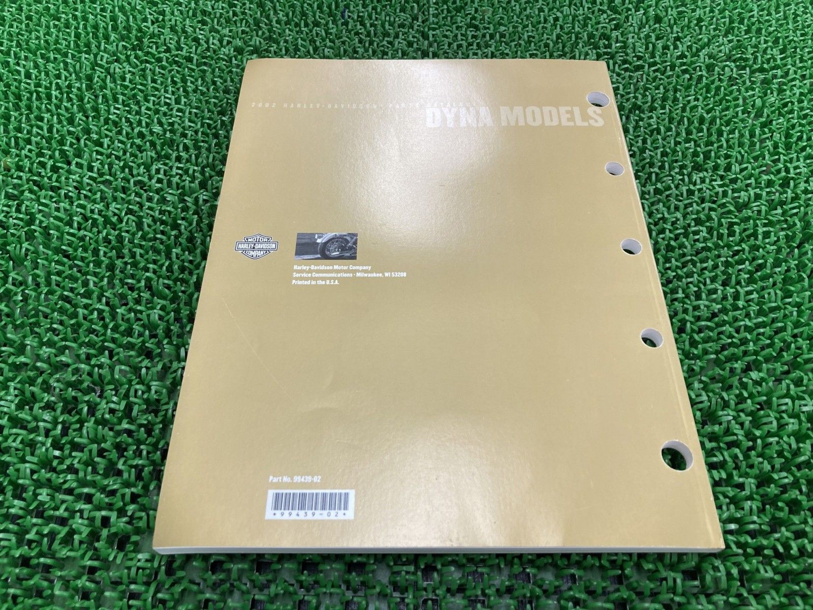 ダイナ パーツリスト 英語版 ハーレー 正規 中古 バイク 整備書 DYNA
