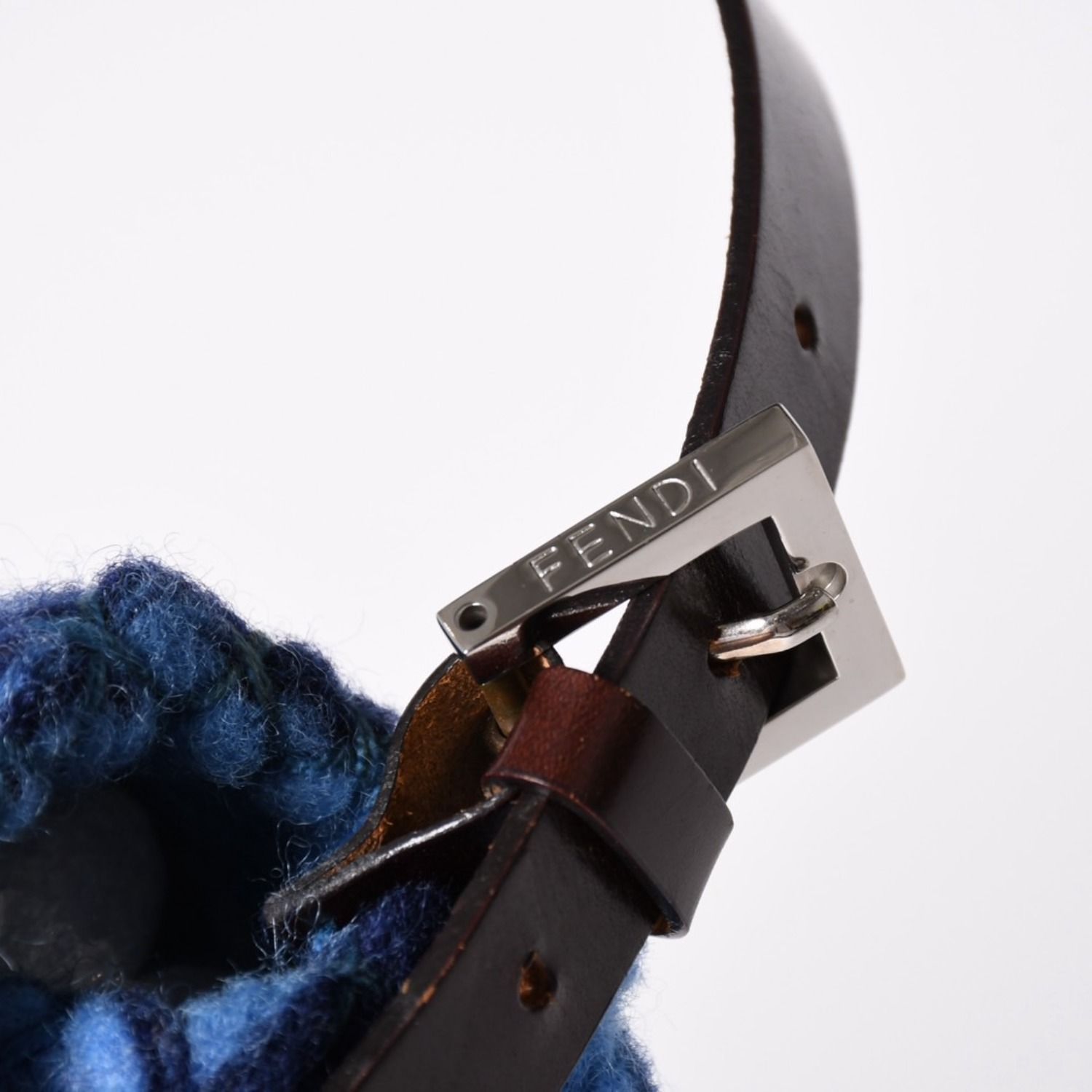 極美品 FENDI フェンディ マンマバケット ワンショルダーバッグ 