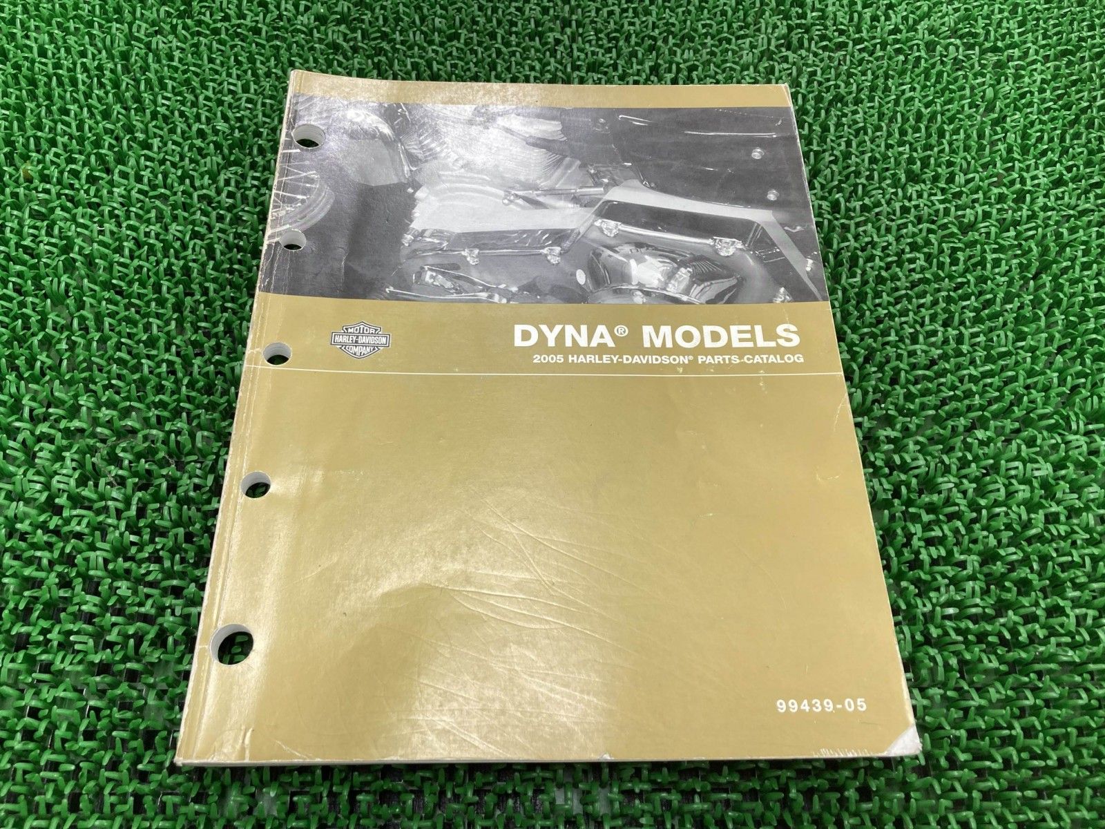 ダイナ パーツリスト 英語版 ハーレー 正規 中古 バイク 整備書 DYNA