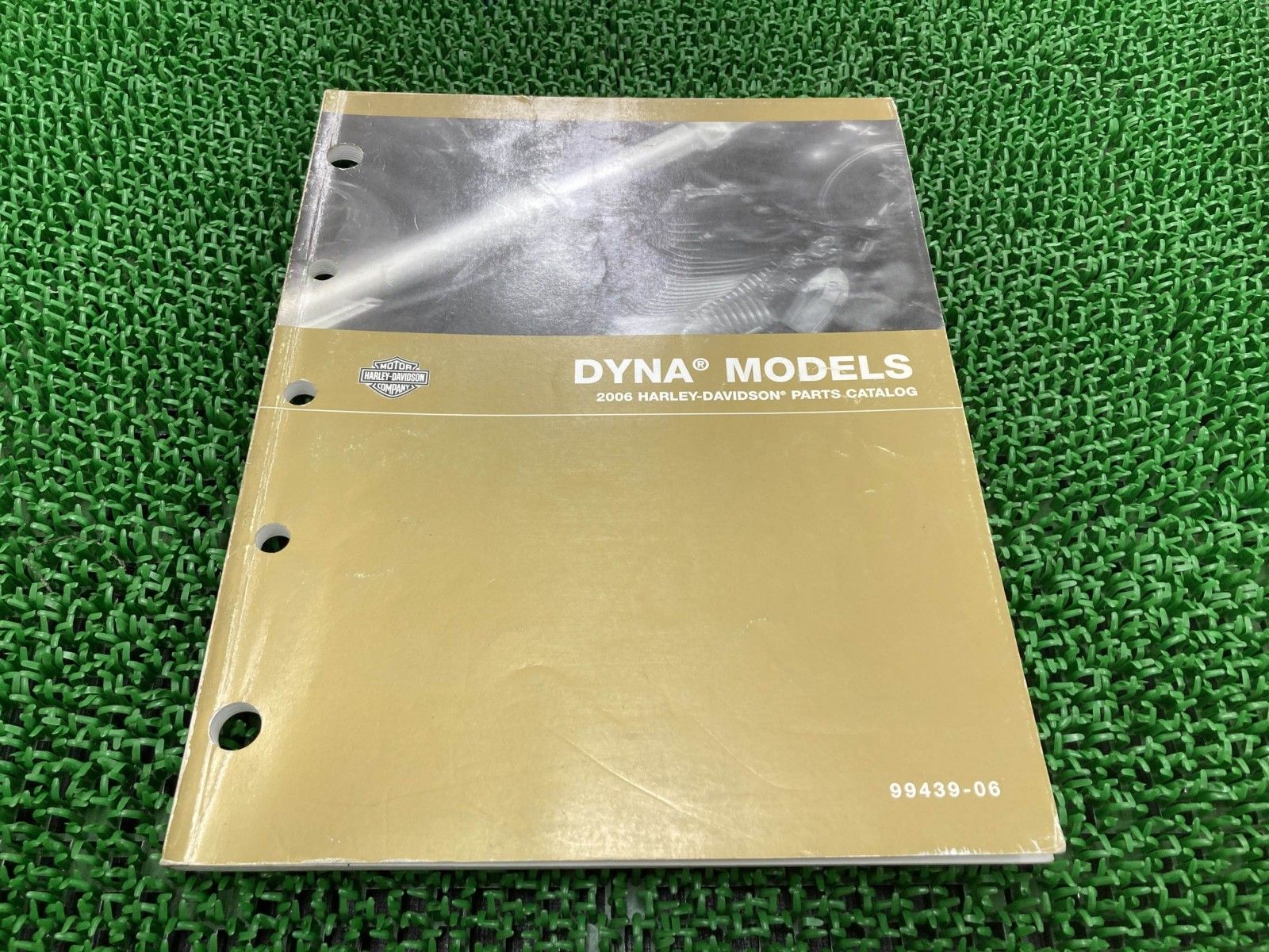 ダイナ パーツリスト 英語版 ハーレー 正規 中古 バイク 整備書 DYNA 2006年モデル Xn