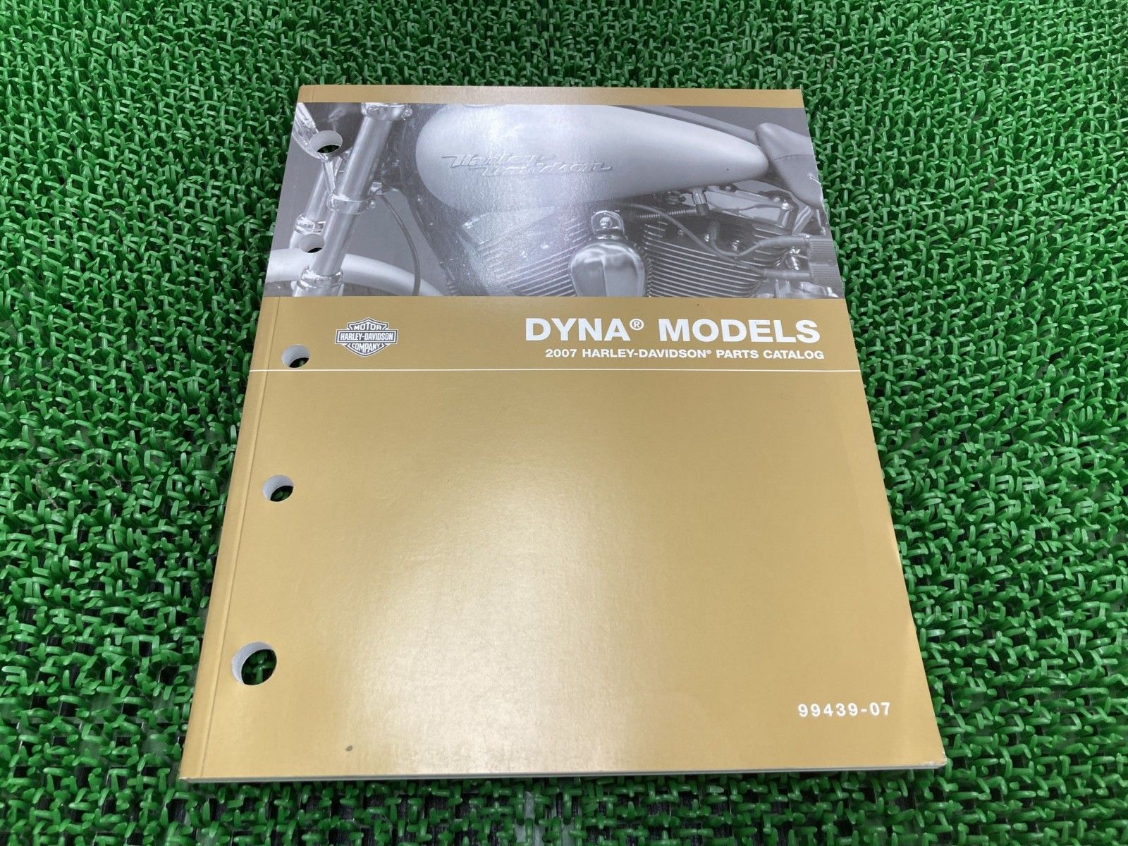 ダイナ パーツリスト 英語版 ハーレー 正規 中古 バイク 整備書 DYNA 2007年モデル lL