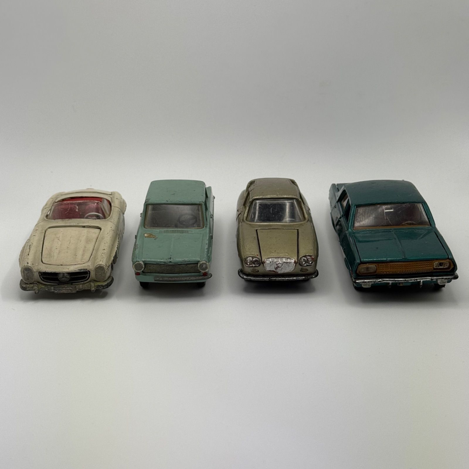 まとめ売り・希少】ヴィンテージ ミニカー 4台セット 当時物 現状品