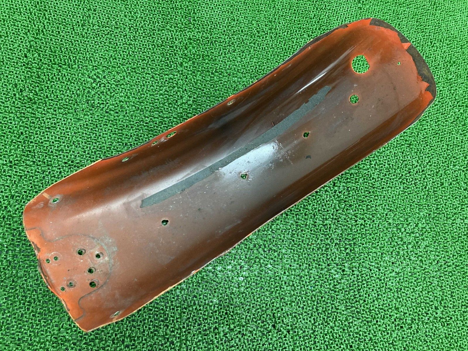 XL883R リアフェンダー 橙 ハーレー 純正 中古 スポーツスター