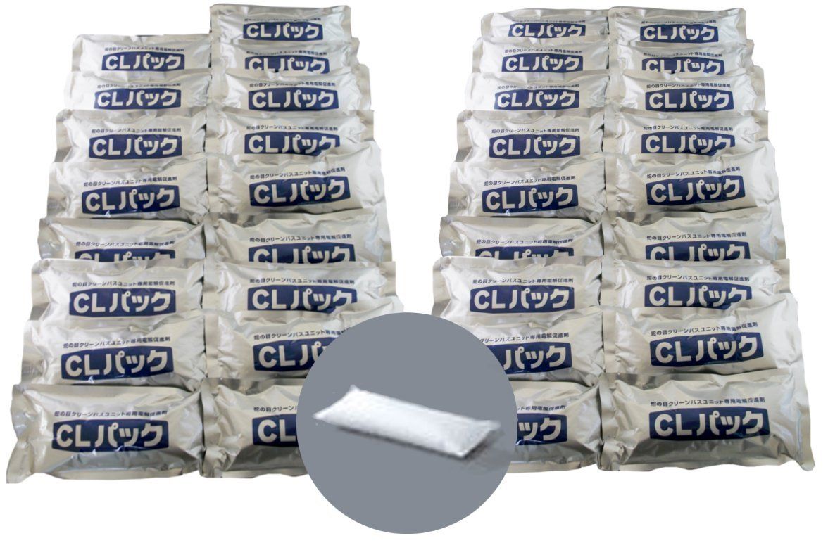 新品 ジャノメ24時間風呂 CLパック （クリーンパック） 35本セット（7本セット×5個組）