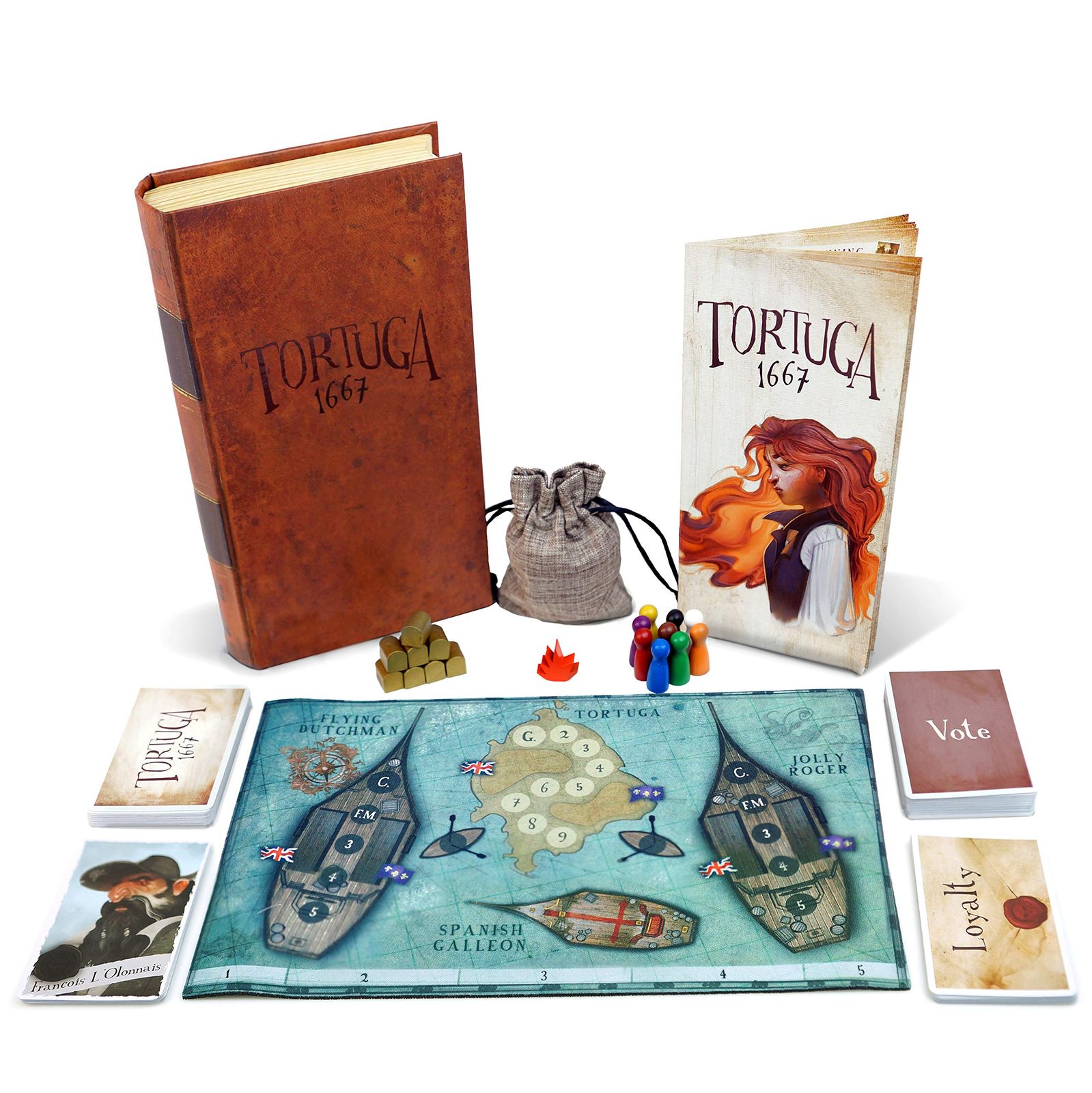 新品 ボードゲーム トルトゥーガ 1667
