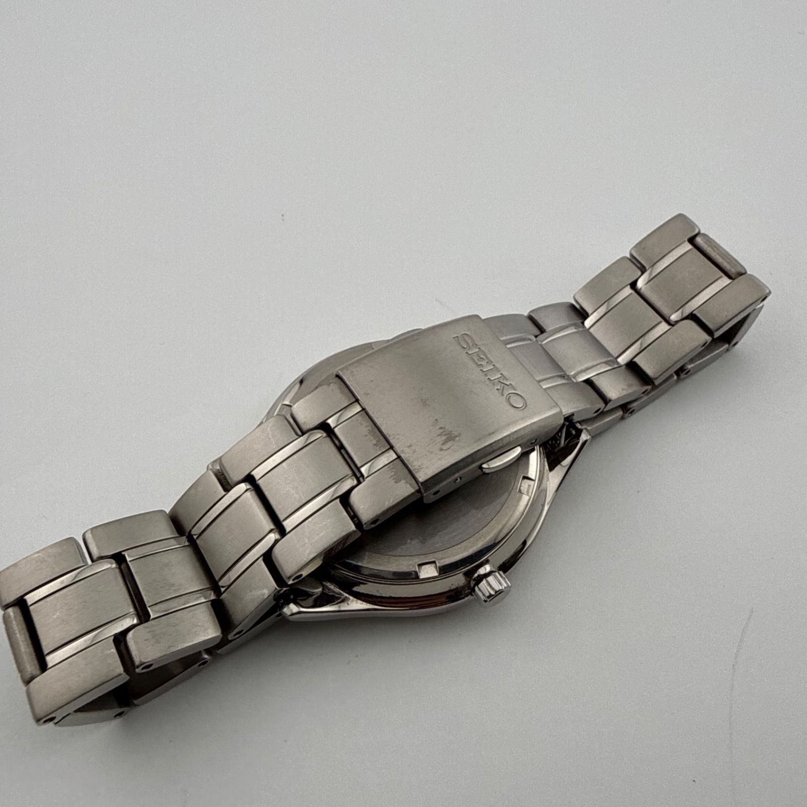 SEIKO V157-0BX0 セイコー TITANIUM チタニウムチタン メンズ 腕時計