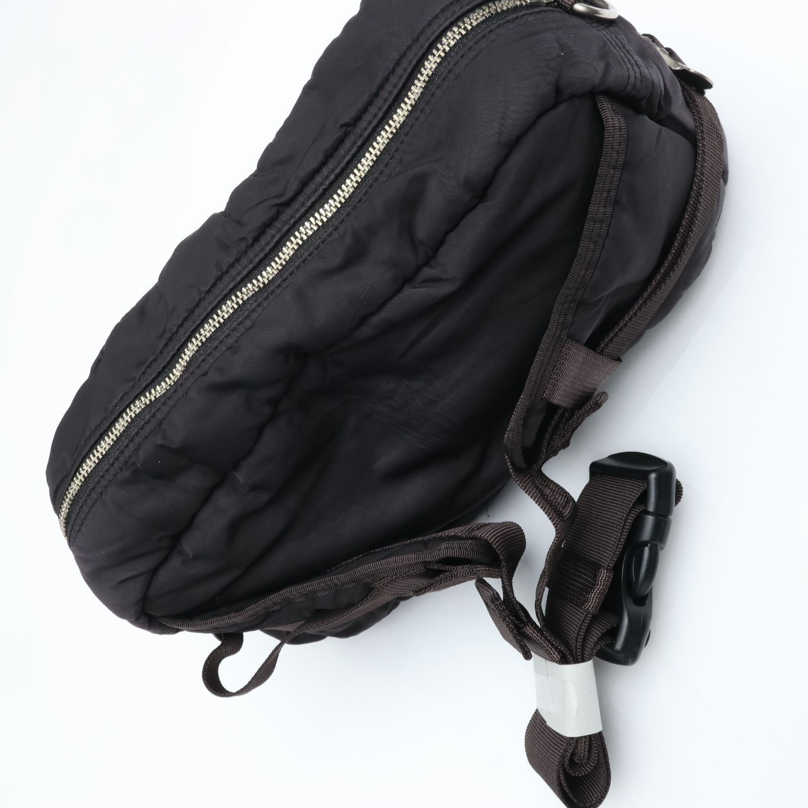 PORTER CLASSIC ポータークラシック SUPER NYLON WAIST BAG BLACK