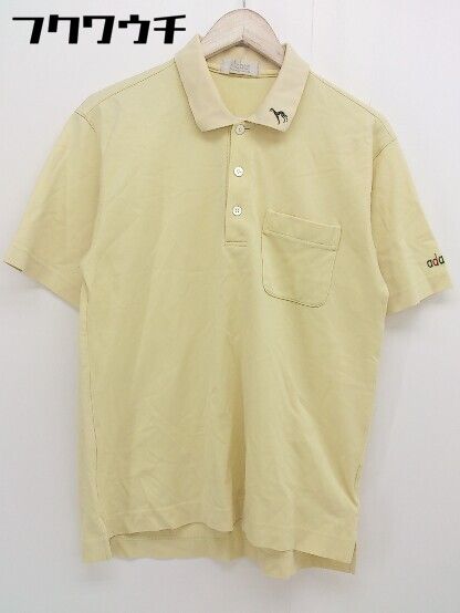 ◇ adabat アダバット 半袖 ポロシャツ イエロー メンズ 【中古】 【1111250007080】