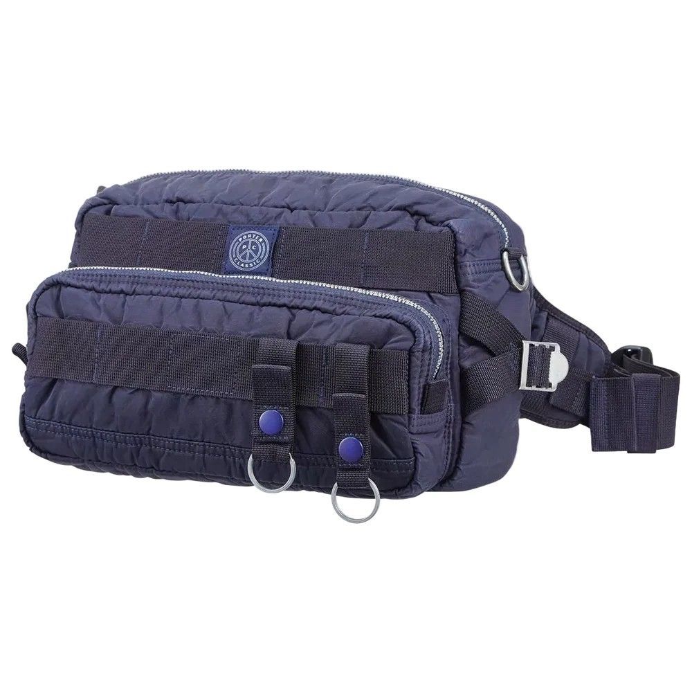 PORTER CLASSIC ポータークラシック SUPER NYLON WAIST BAG BLUE スーパーナイロン ウェストバッグ
