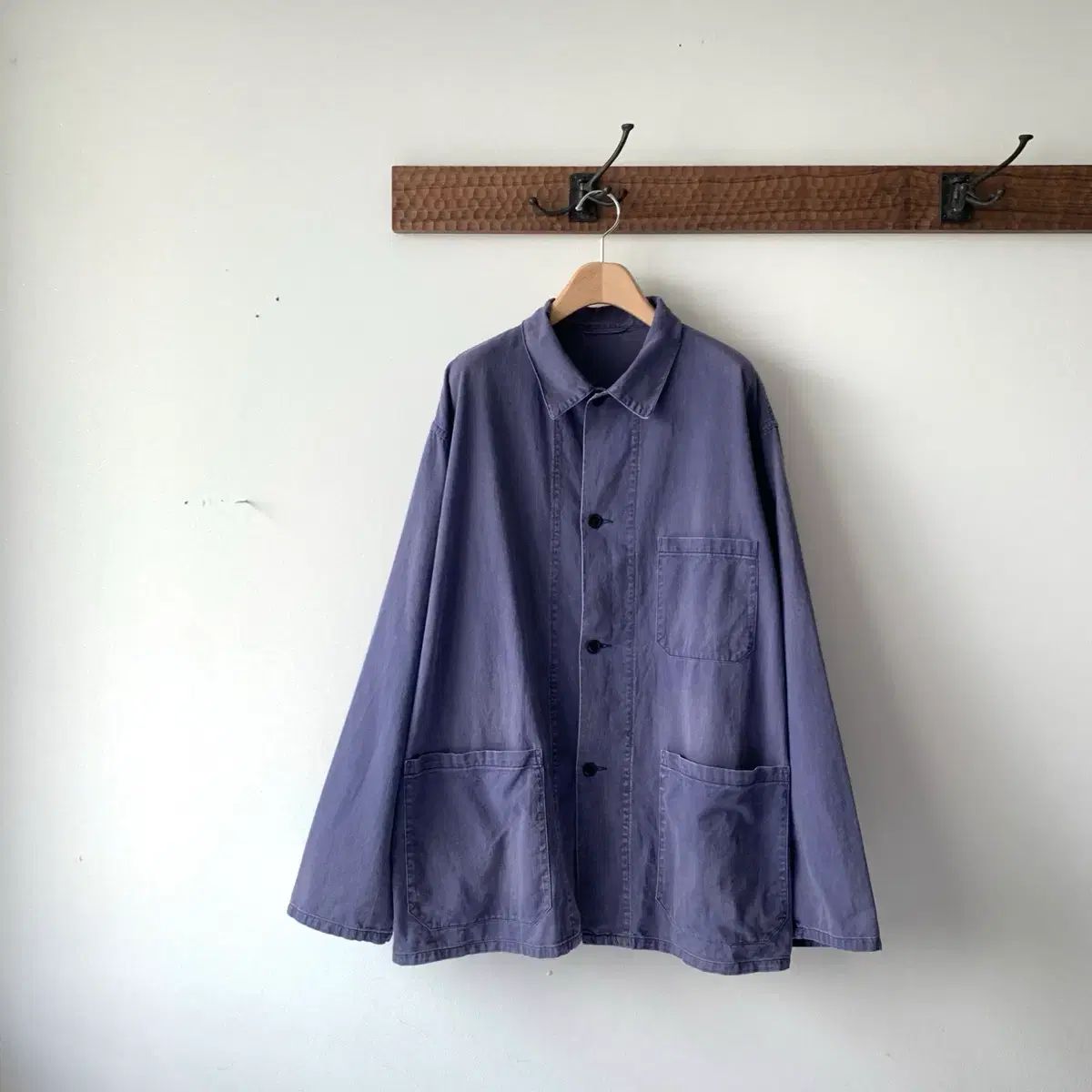 3)comoli(コモリ) 23ss コットン ドリル ワークジャケット