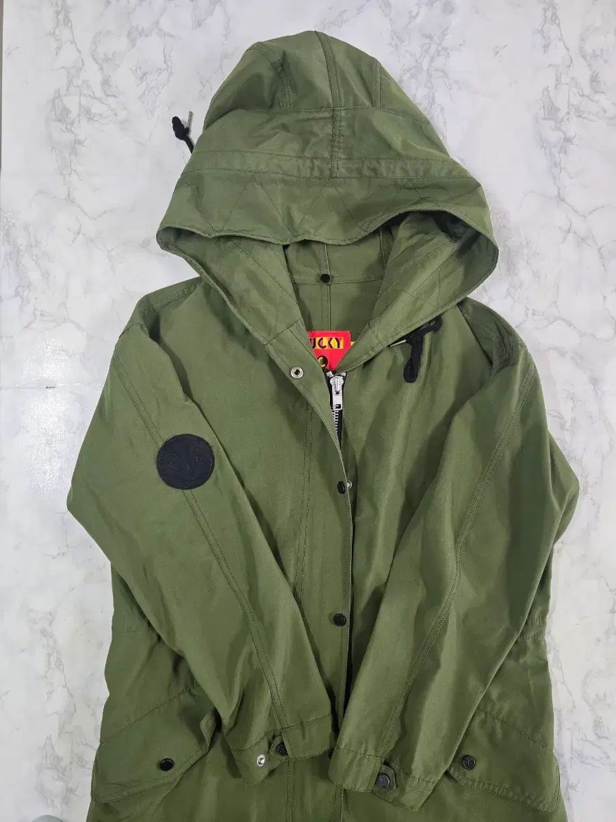 LUCKY CHOUETTE ラッキーシュエトゥ ロング マウンテンパーカー アウター 34