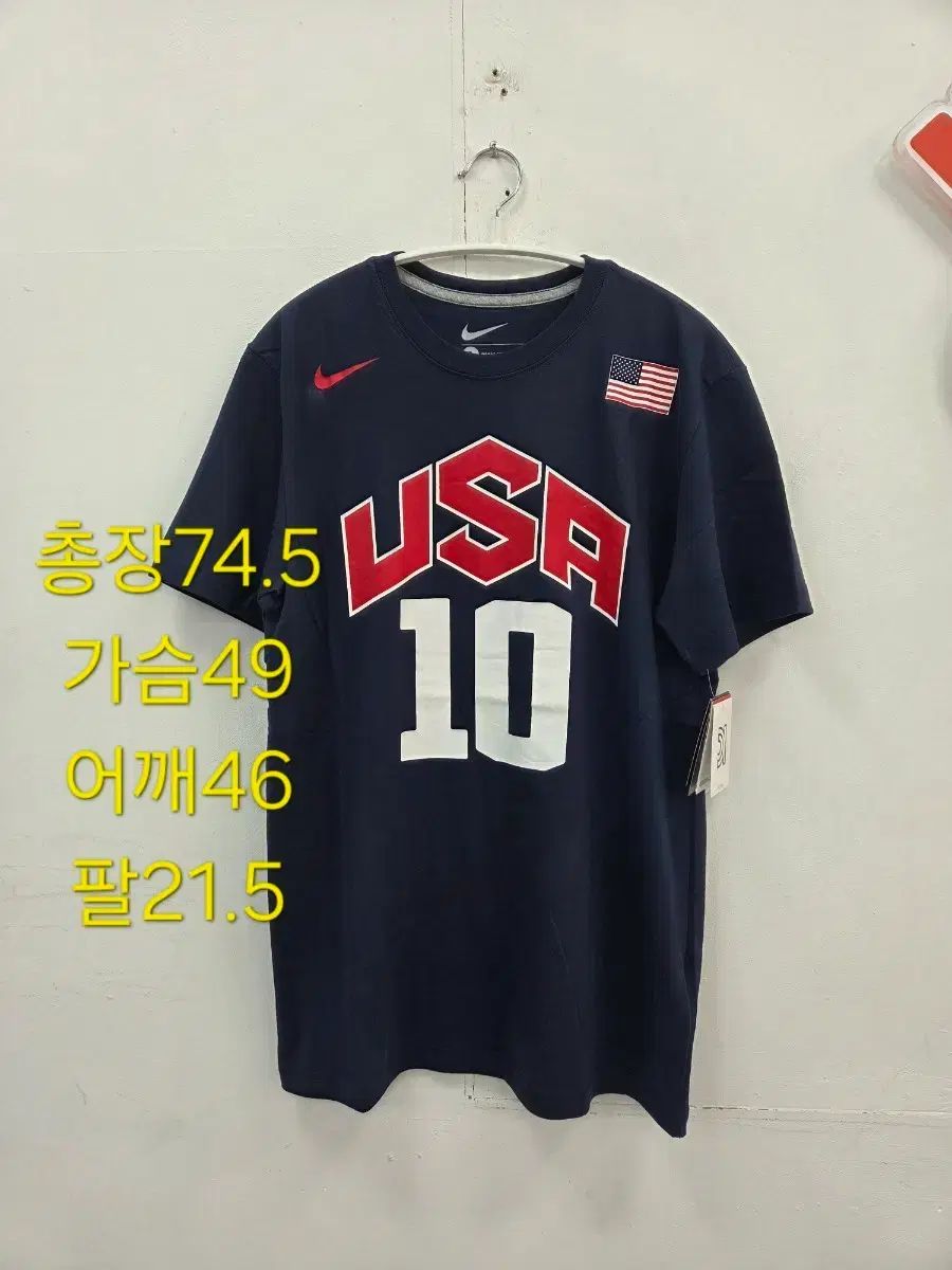 L NIKE コービー USA バスケット 韓国国家代表 半袖 Tシャツ