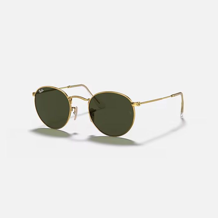レイバン サングラス ラウンドメタル Ray-Ban ROUND METAL RB3447 001 ポリッシュアリスタゴールド G-15 グリーン 日本正規品