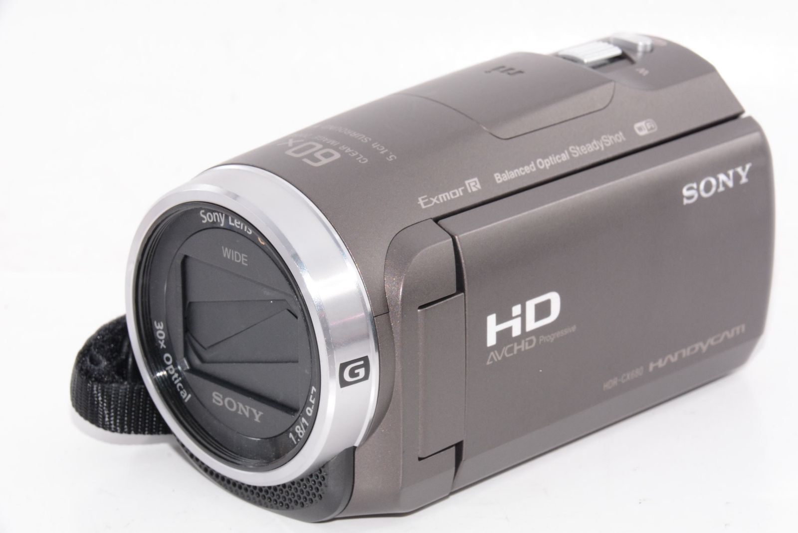 【オススメ】ソニー ビデオカメラ Handycam ブロンズブラウンHDR-CX680 TI