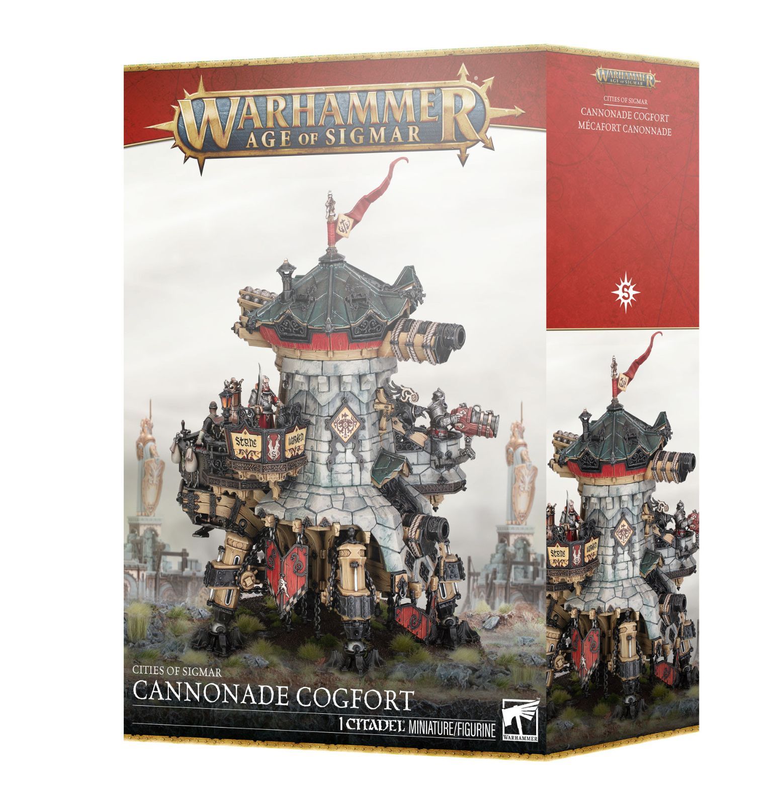 【ウォーハンマー】シティ・オヴ・シグマー：キャノネード・コグフォート CITIES OF SIGMAR: CANNONADE COGFORT