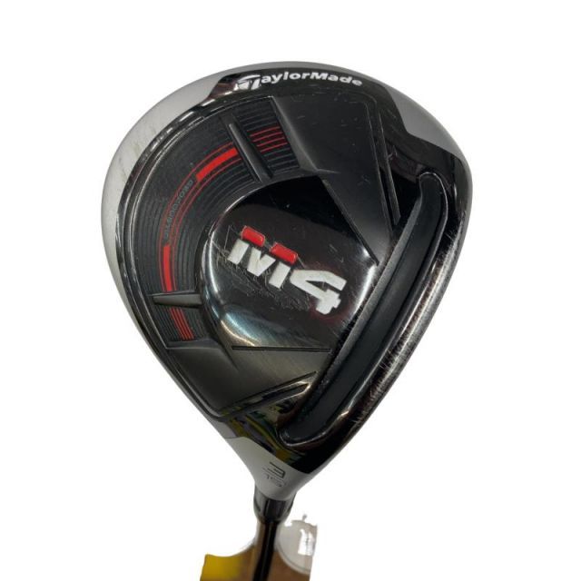 【中古】 テーラーメイド M4(2021) 3W フェアウェイウッド FW Fujikura ATMOS Red 6 (フレックスS) メンズ 男性用 右利き 右用 Cランク ゴルフクラブ