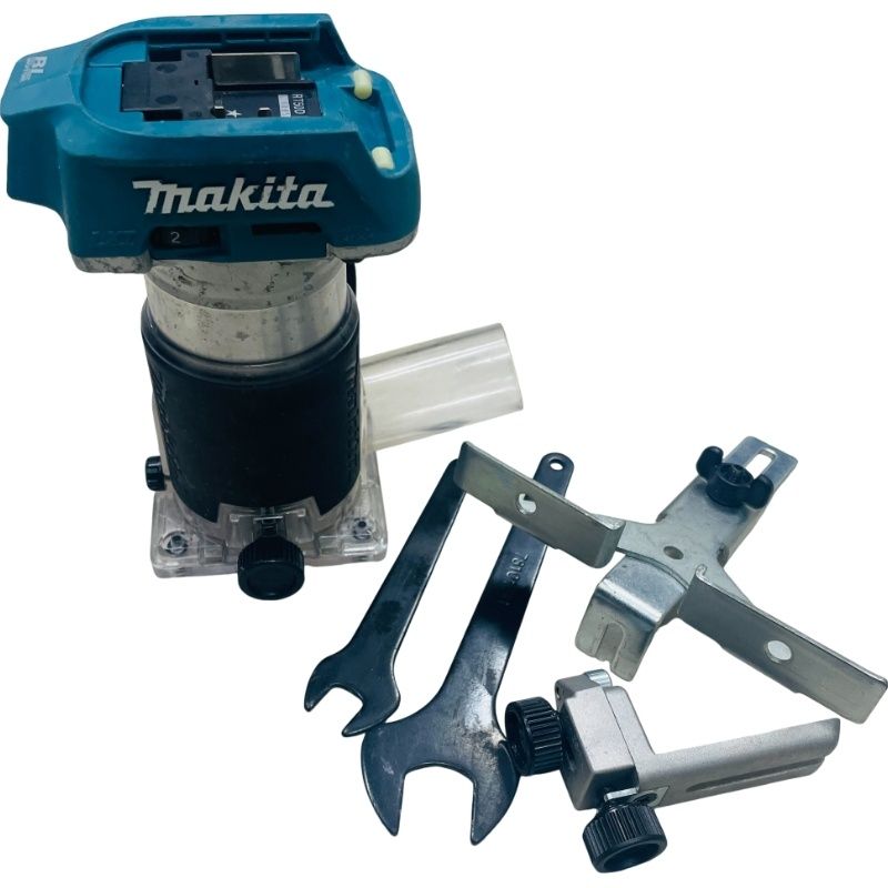 makita マキタ 充電式トリマ RT50D 18V グリーン 動作保証【中古】 12605K131