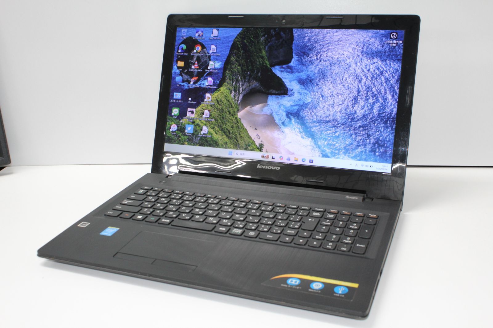 中古ノートPC】Lenovo〈G50-80〉Intel Core i5/SSD256GB/メモリ8GB ⑤