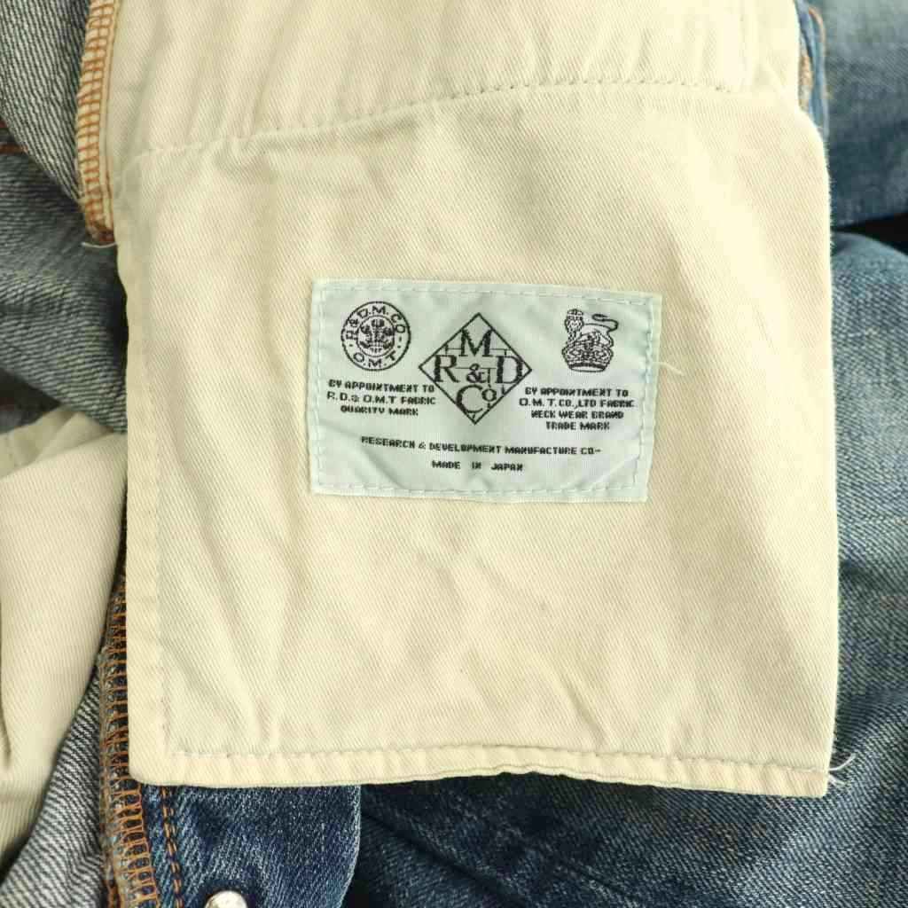 オールドマンズテーラー R&D.M.Co セルビッチ デニムパンツ ジーンズ