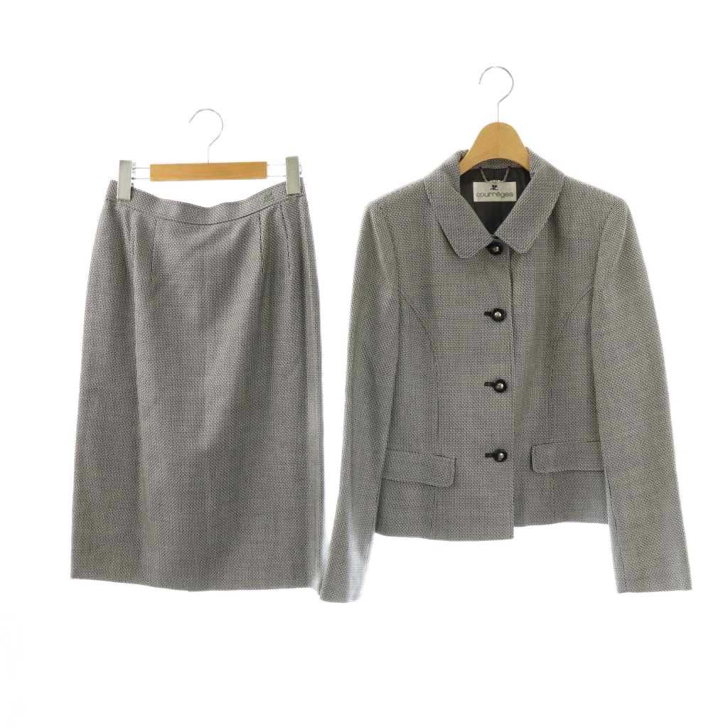 クレージュ courreges セットアップ 上下 ジャケット アウター