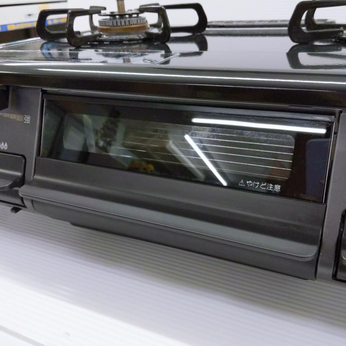 中古品】パロマ ガスコンロ LPガス 水無し片面グリル 2024年製 IC-S89K 