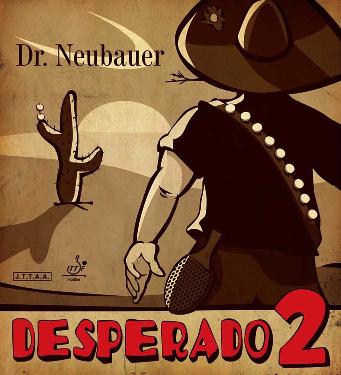 新品 JUIC (ジュウイック) 卓球 粒高ラバー デスペラード (Desperado) 2 Dr.Neubauer (ドクトルノイバウアー) ブラック (BK) 厚さ1.0mm 1169
