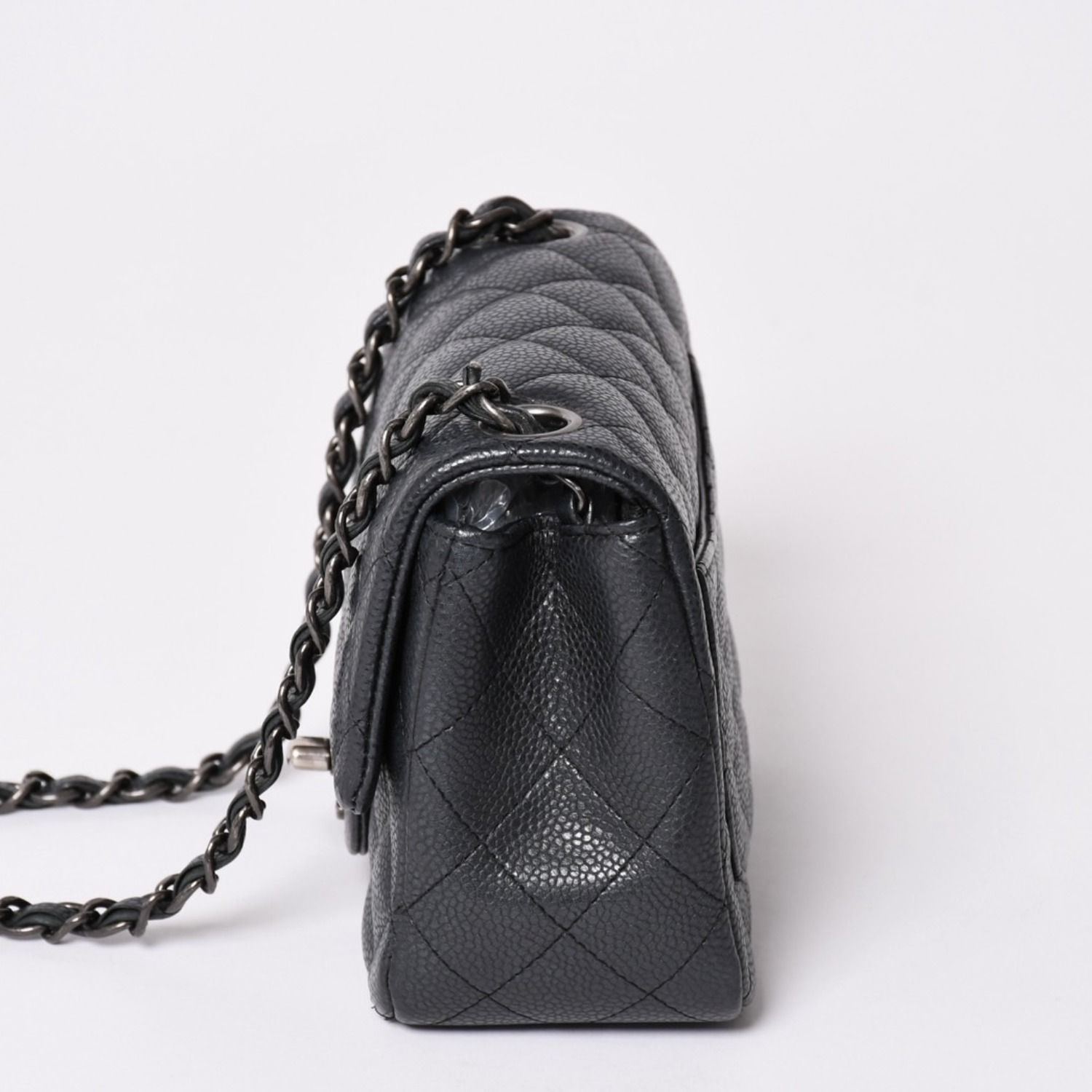 極美品 CHANEL シャネル ミニマトラッセ16 Sフラップ Sチェーン 