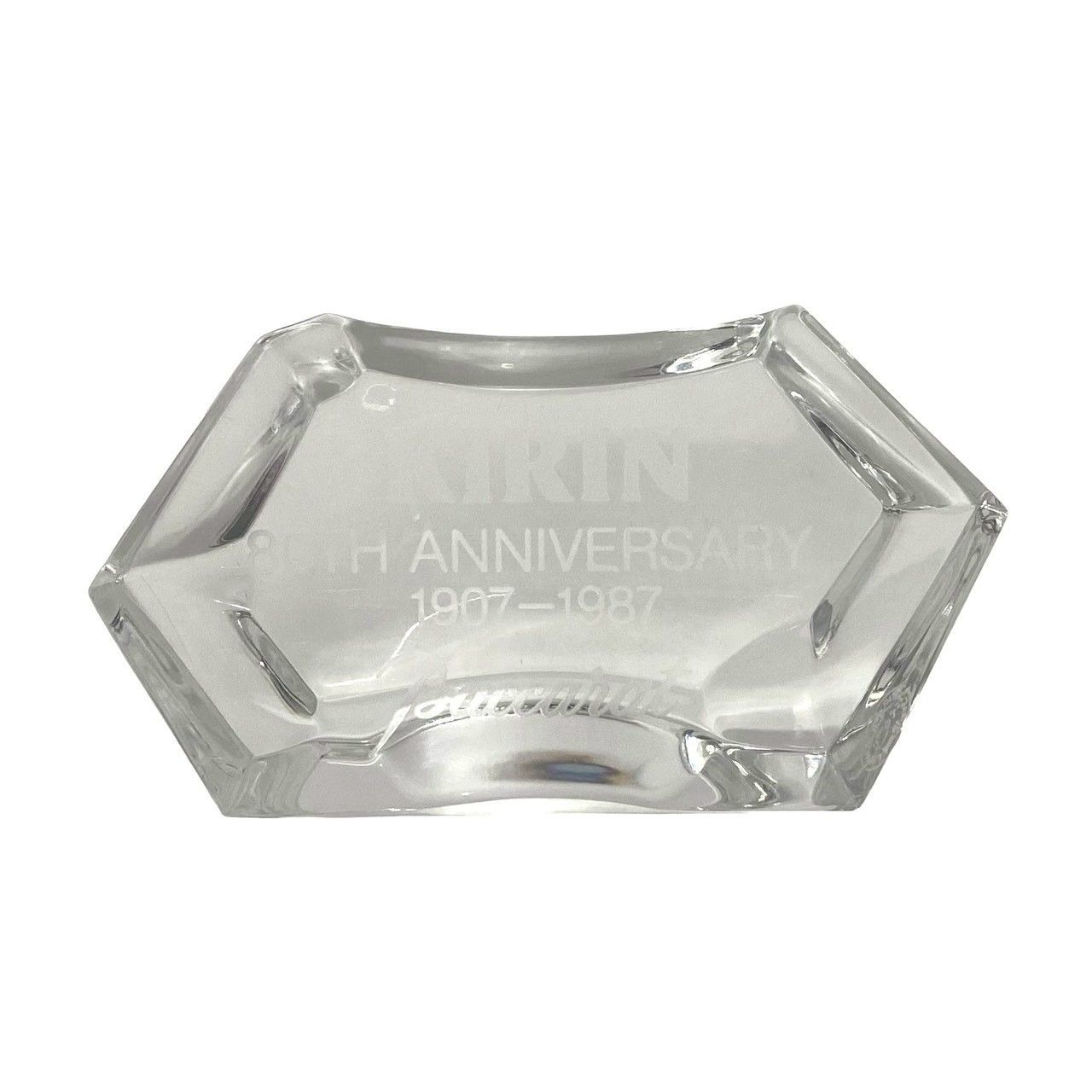 Baccarat】ペーパーウェイト クリスタル ガラス ディスプレイスタンド
