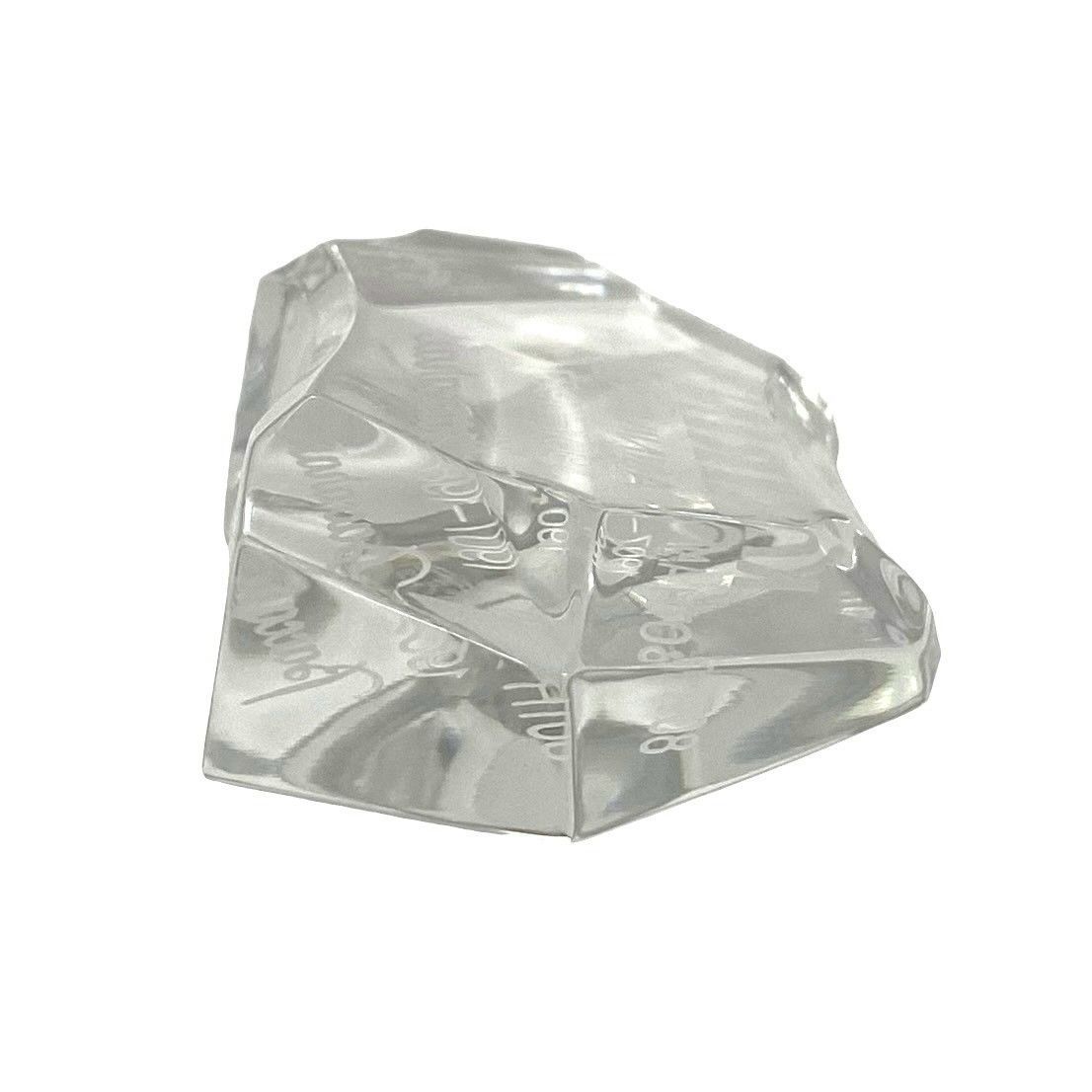 Baccarat】ペーパーウェイト クリスタル ガラス ディスプレイスタンド