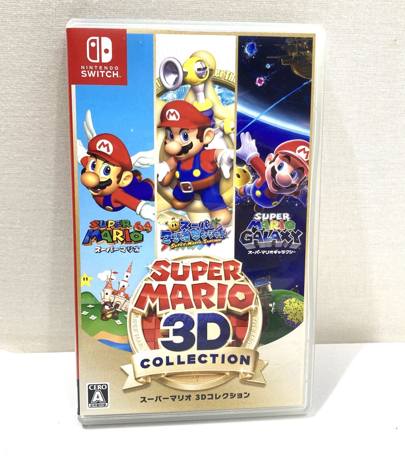 Nintendo Switch スーパーマリオ シリーズ3点セット 高松31-0132] Switch スーパーマリオ 3Dコレクション☆動作確認済
