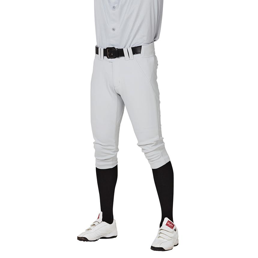 新品 ローリングス(Rawlings) 野球用 【公式戦対応】4D8+PLUS ウルトラハイパーストレッチパンツ ショートフィット APP14S01-NN Rグレー XO