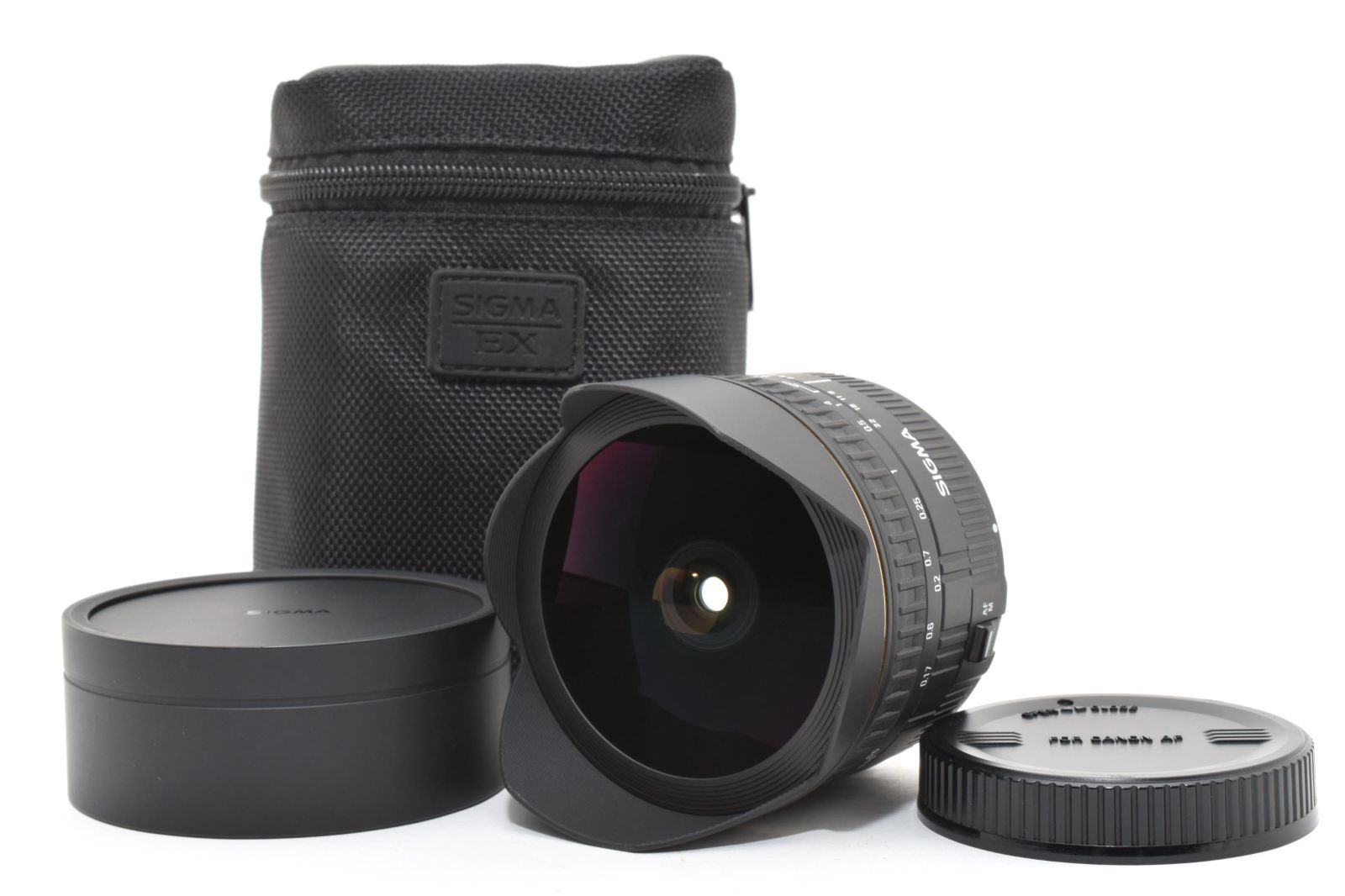 ★極上品★シグマ SIGMA EX DG FISHEYE 15mm F2.8 キャノン用★ W0510＃4941