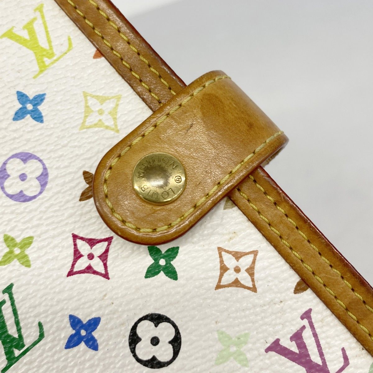 LOUIS VUITTON モノグラム マルチカラー アジェンダPM手帳カバー Louis 