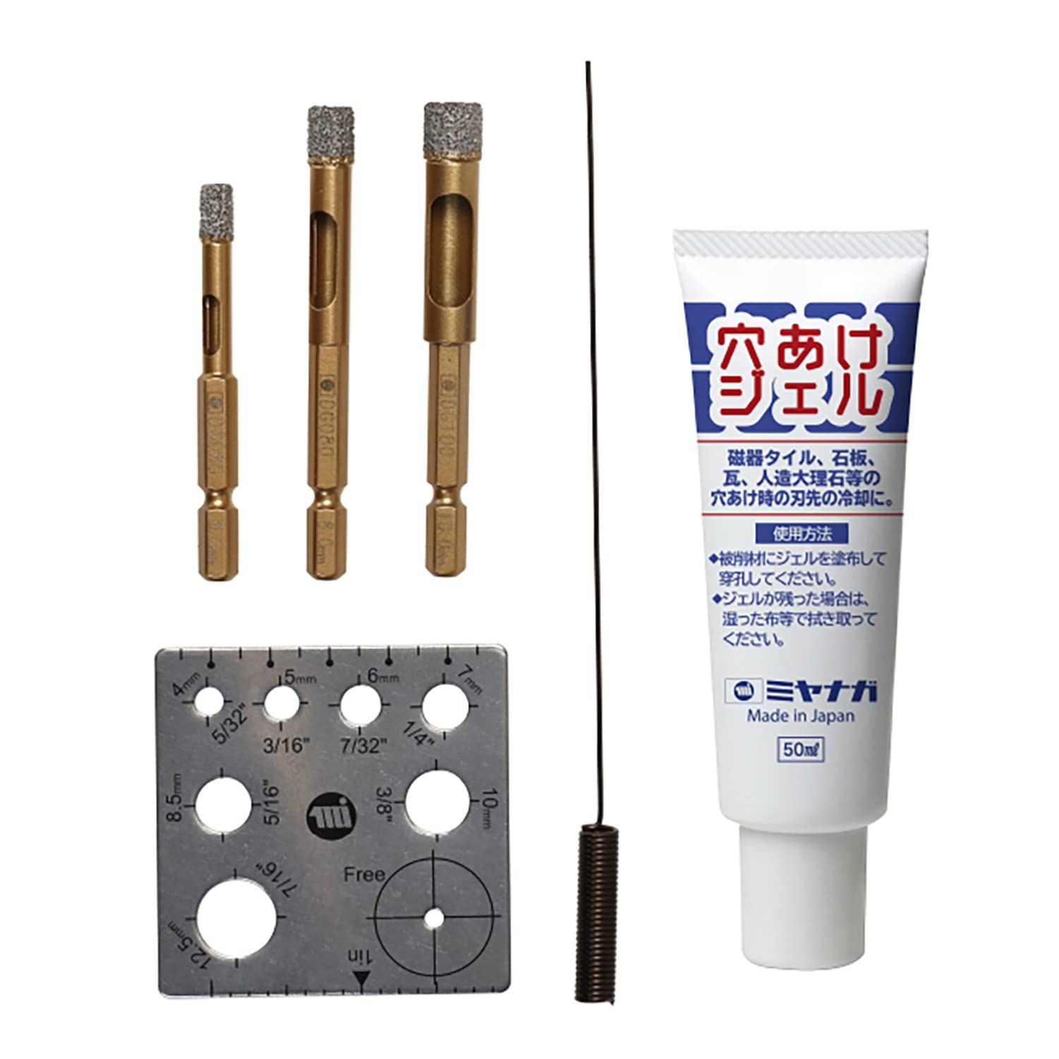 新品 ミヤナガ クールダイヤ3兄弟キット 6mm・8mm・10mm DGBOX1