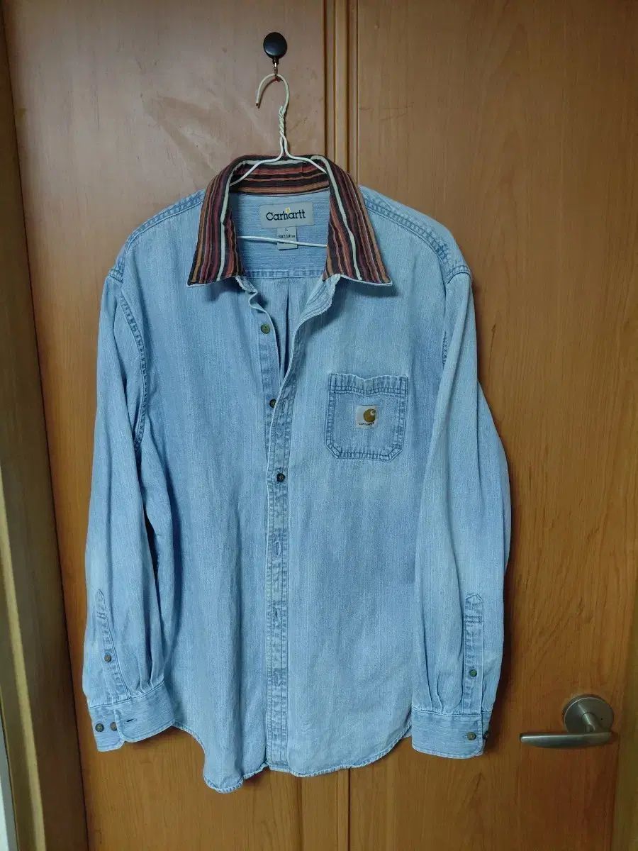 Carhartt カーハート デニム シャツ バイカラー カラ 長袖 シャツ