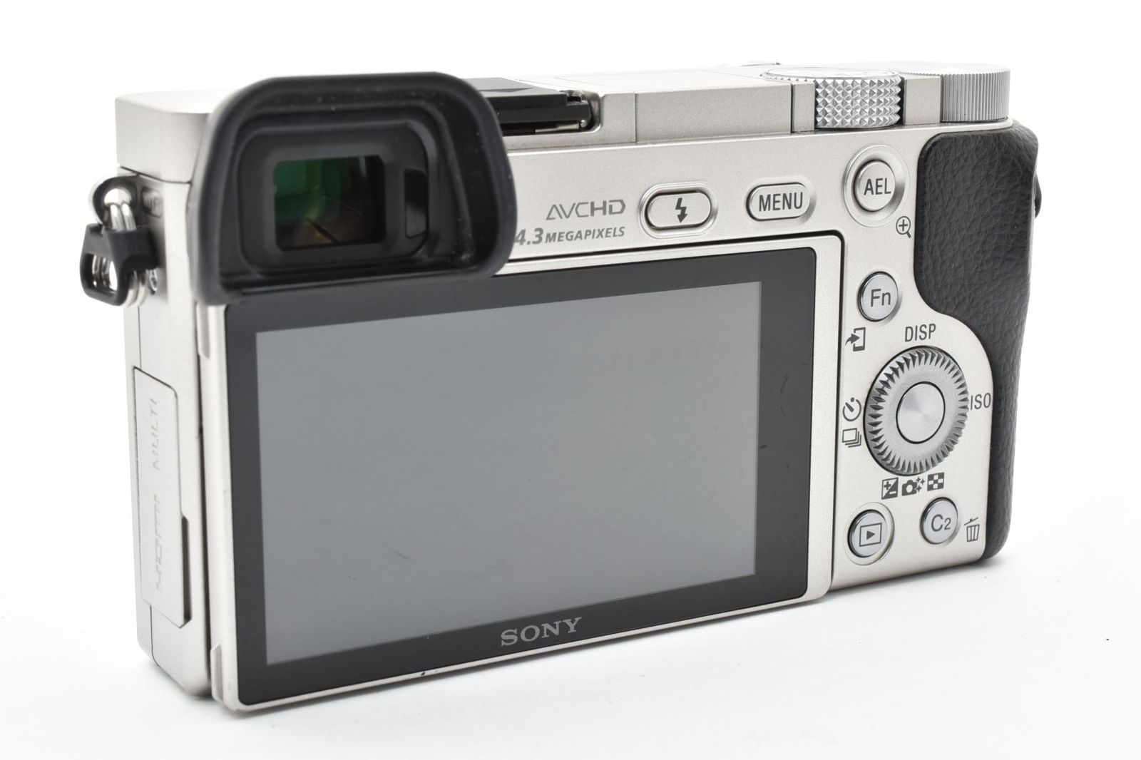 ソニー ☆極上美品☆＜ショット数わずか2346回＞ シルバー　美品　シャッター数極小 α6000 SONY SONY ILCE-6000 α6000 デジタルカメラ