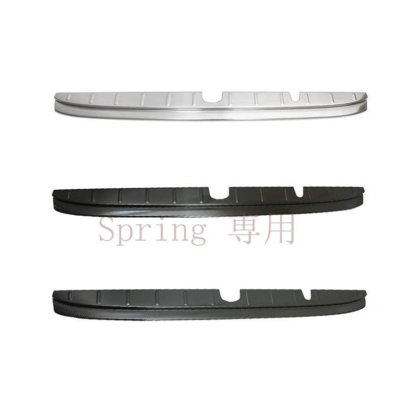 スズキEvery Wagon DA17W専用後備箱門<!-利用不可文字-!>＆外後護板装飾【不<!-利用不可文字-!>鋼】シルバー/ブラック/カーボン F