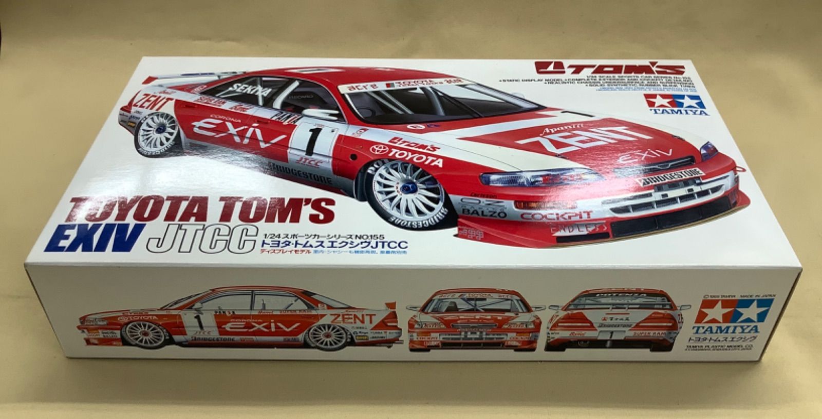 タミヤ 1/24 トヨタ トムス、セルモ エクシブ JTCC 2個セット - メルカリ