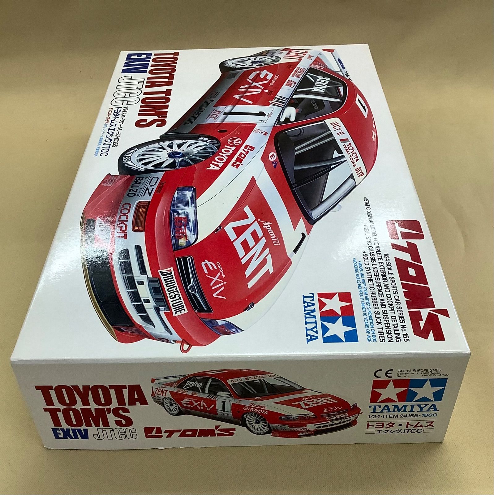 タミヤ 1/24 トヨタ トムス、セルモ エクシブ JTCC 2個セット - メルカリ