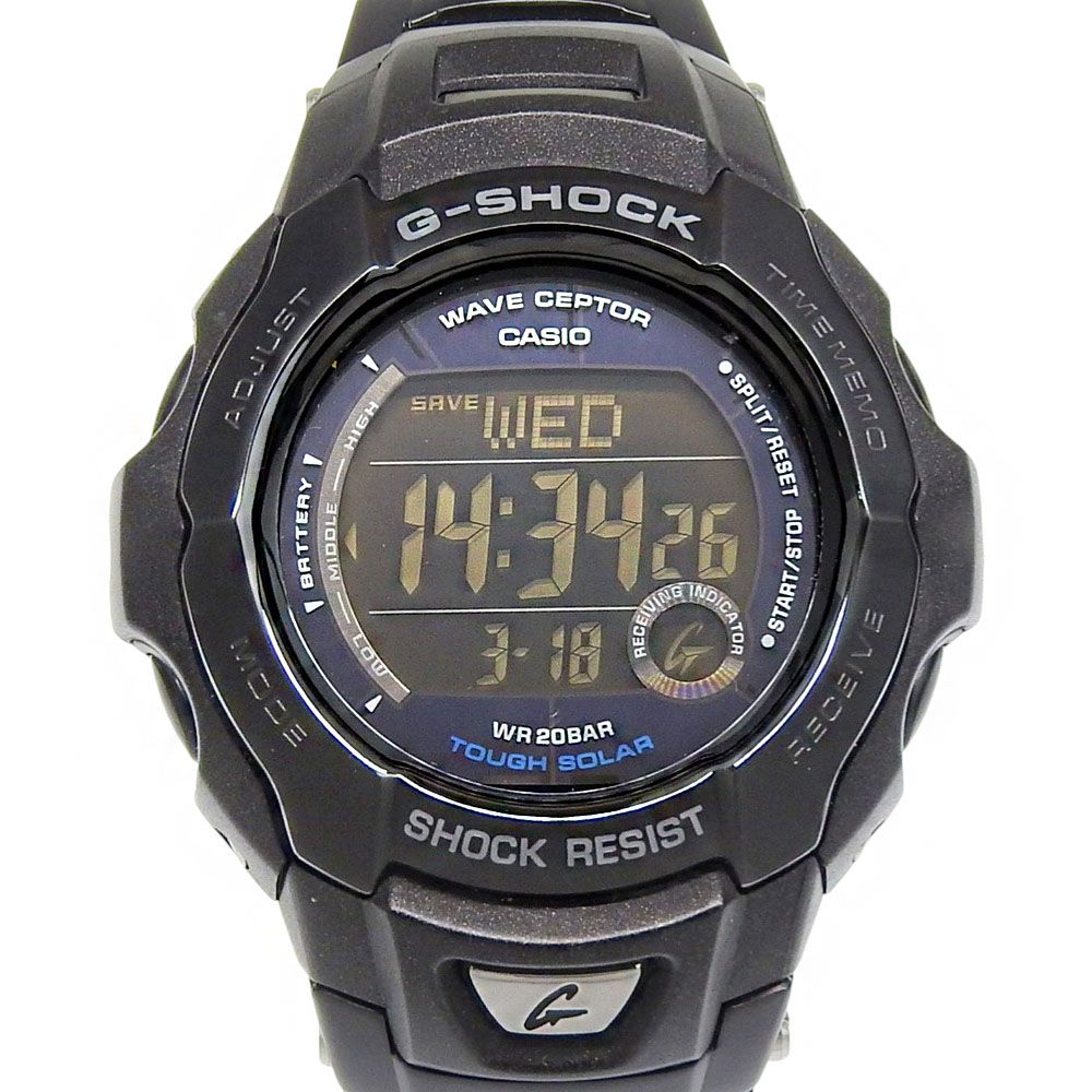 【CASIO】カシオ G-SHOCK THE G GW-700BTJ-1JF チタン ブラック タフソーラー デジタル表示 メンズ 腕時計