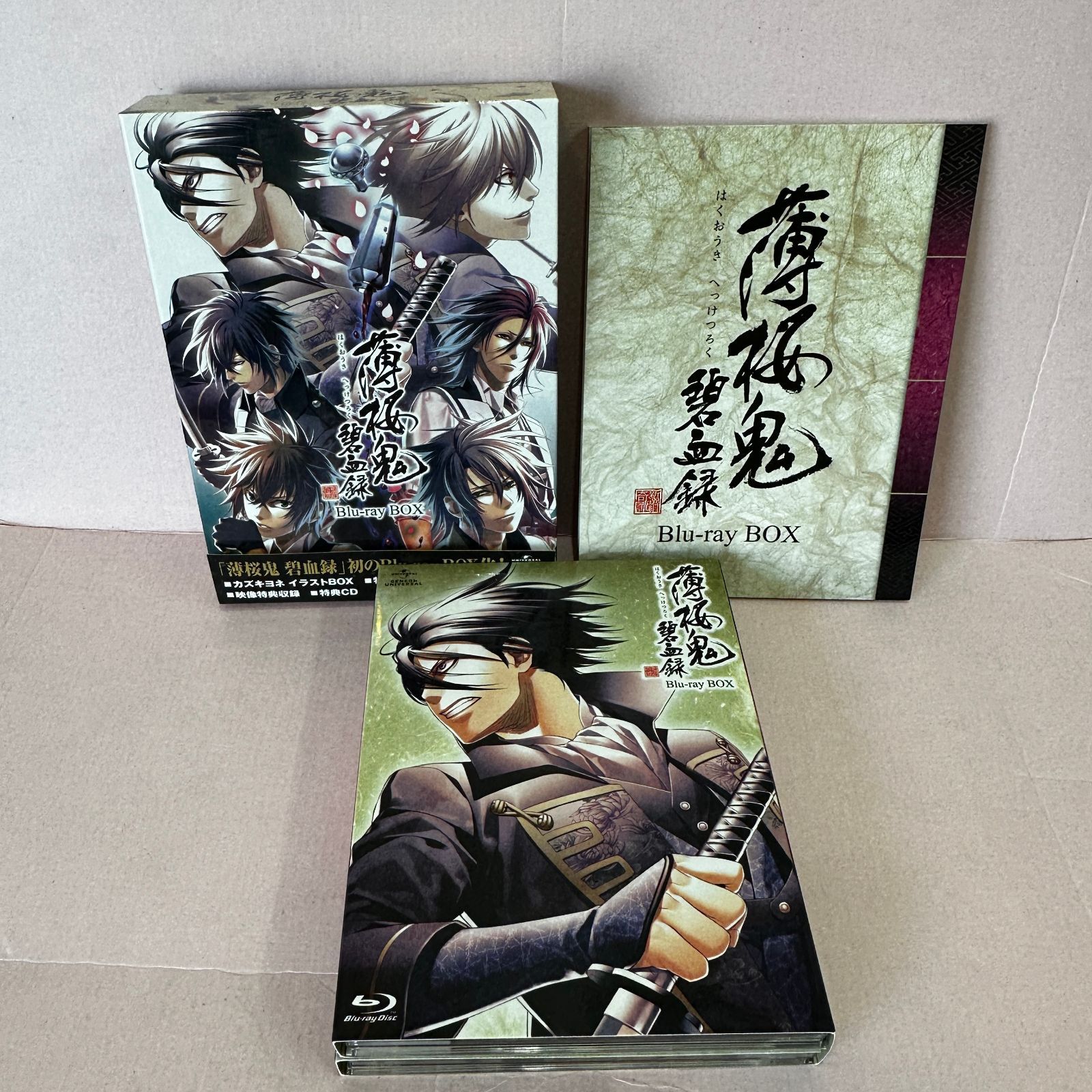 Blu-ray] 薄桜鬼 碧血録 Blu-ray BOX (初回限定生産) 中古品