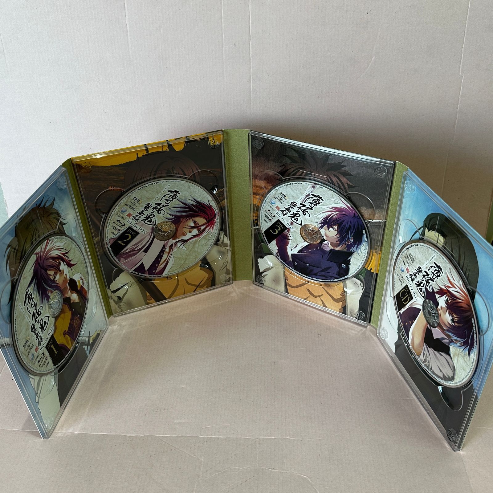Blu-ray] 薄桜鬼 碧血録 Blu-ray BOX (初回限定生産) 中古品