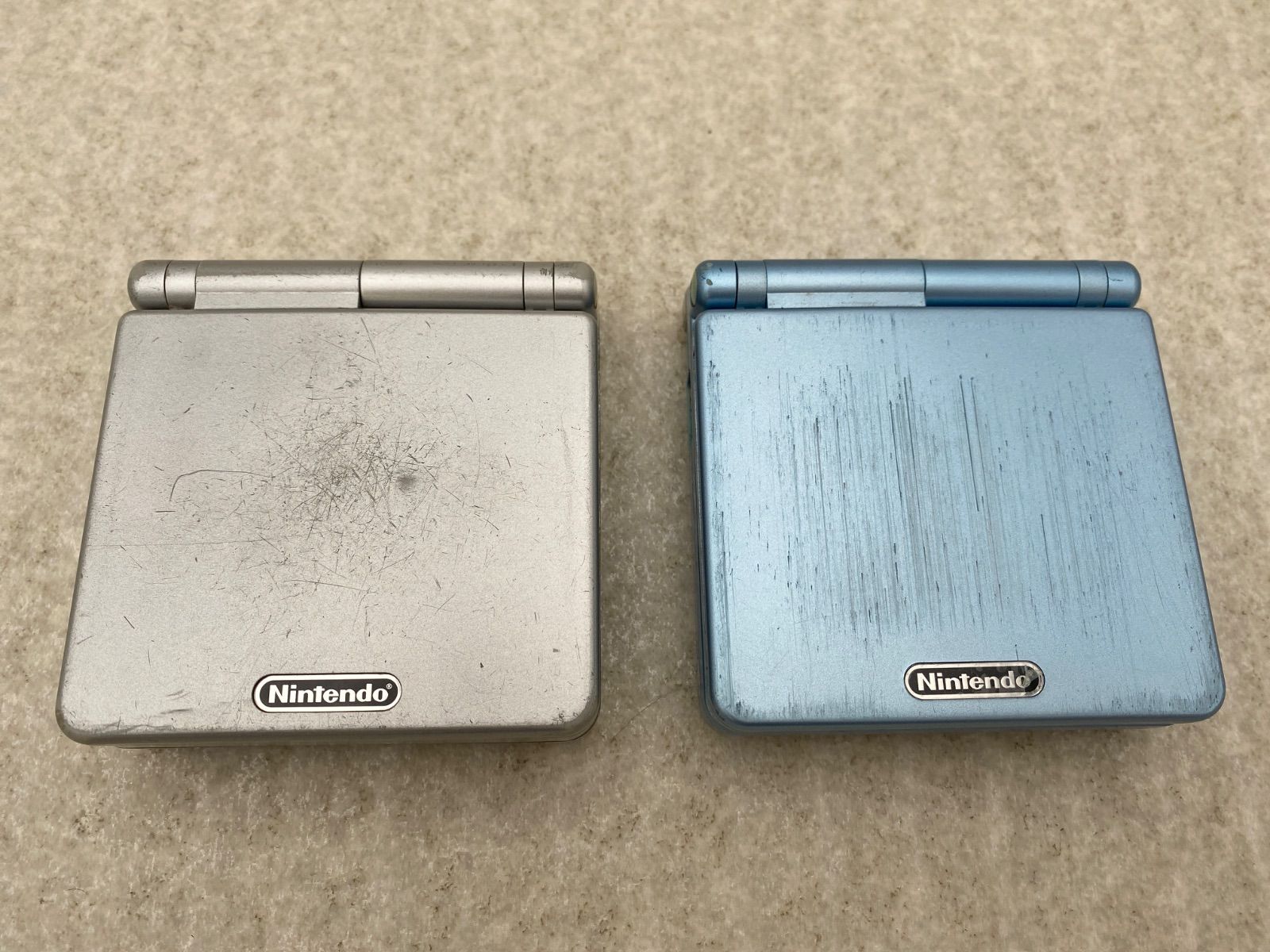 ニンテンドー ゲームボーイアドバンスSP 本体 ジャンク品　　2点