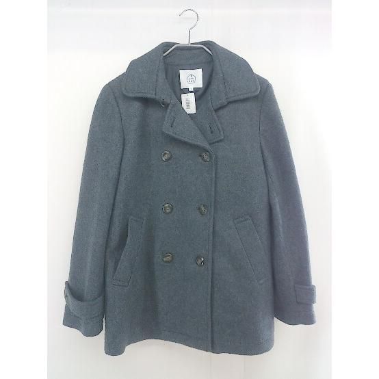 ◇ 3can4on サンカンシオン 長袖 Pコート サイズ3 グレー レディース 【中古】 【1203150014265】