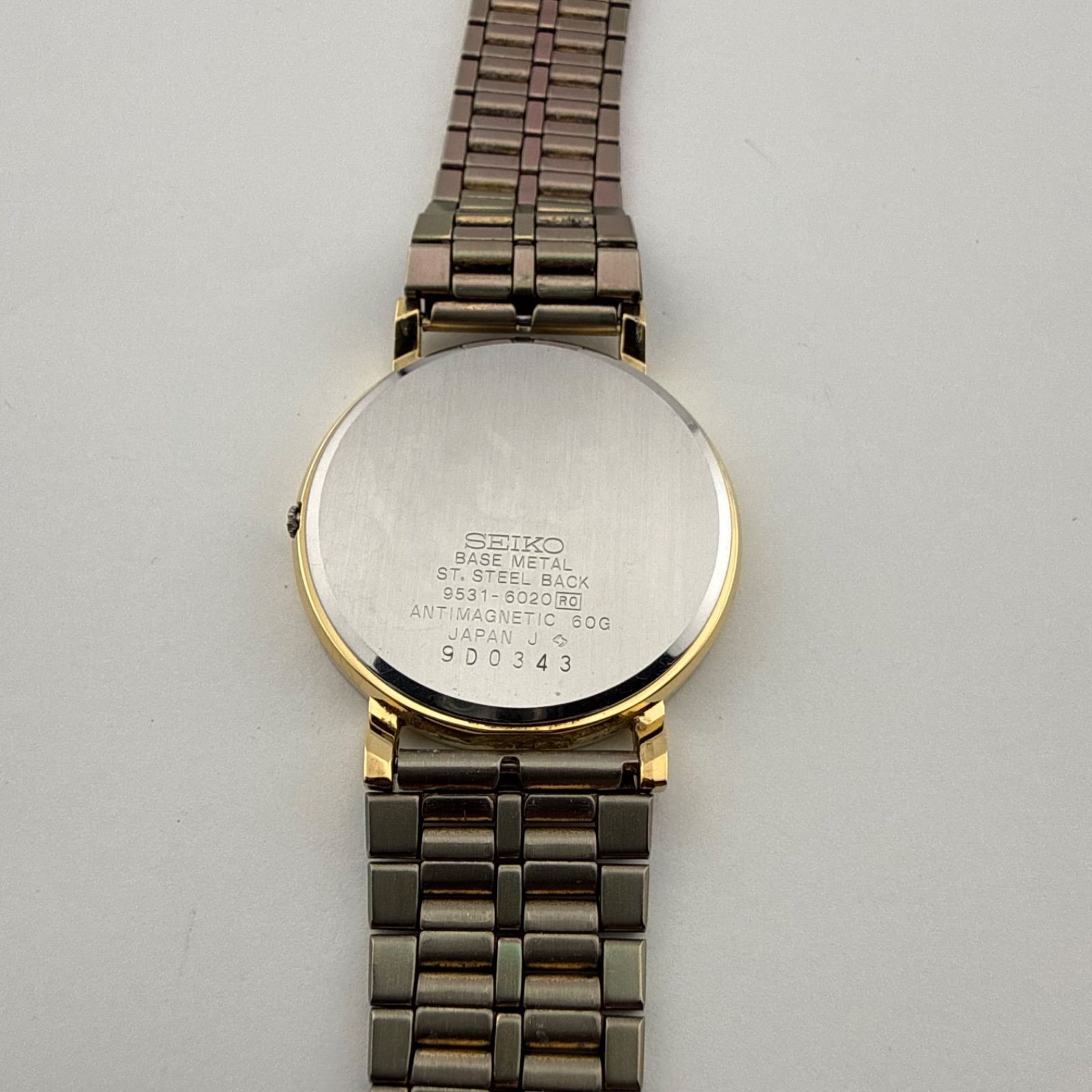 SEIKO 9531-6020 セイコー DOLCE ドルチェ メンズ 腕時計 クォーツ