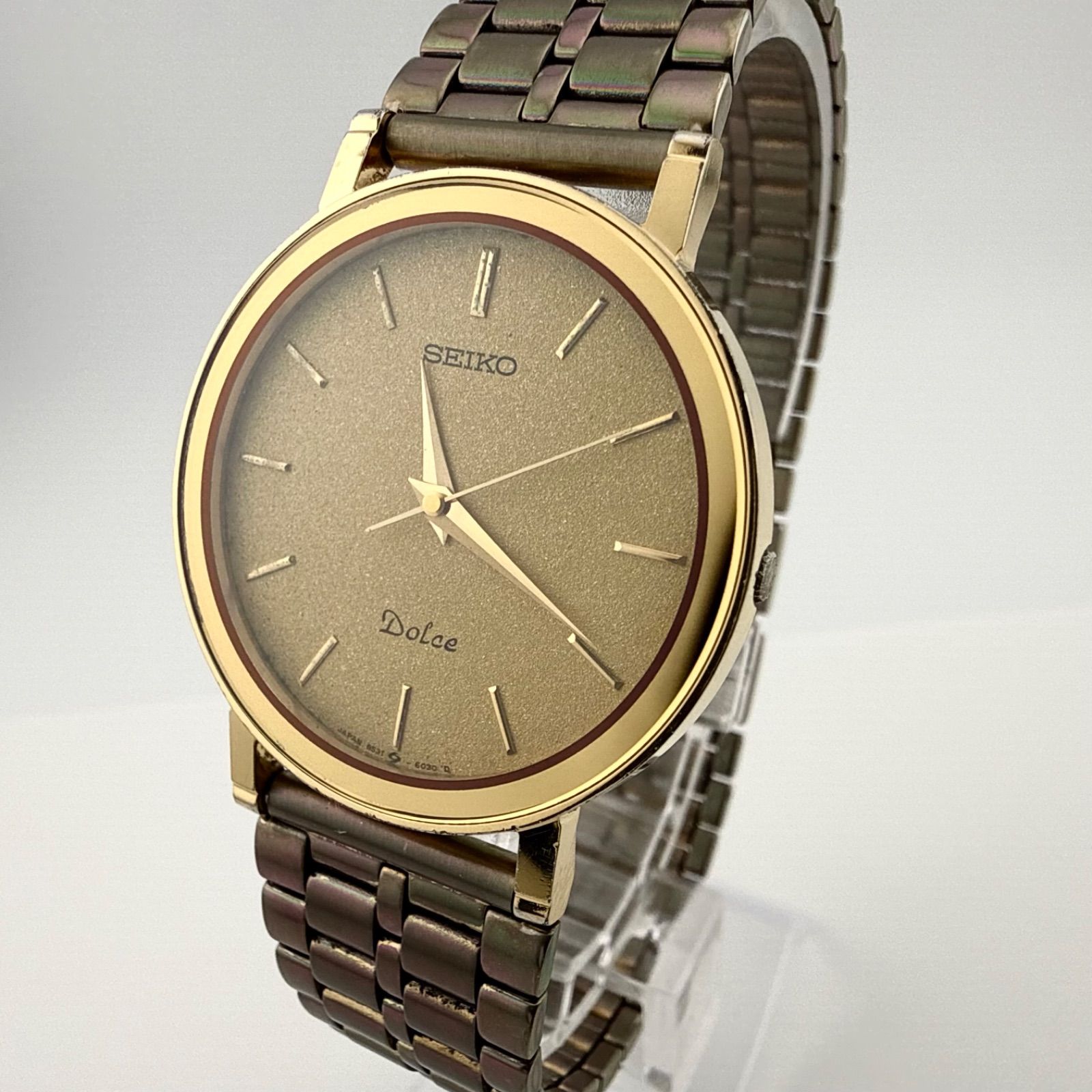 SEIKO 9531-6020 セイコー DOLCE ドルチェ メンズ 腕時計 クォーツ